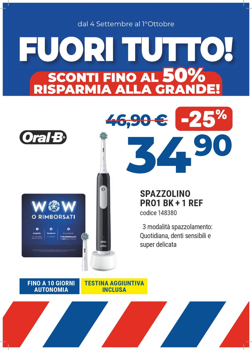 SPAZZOLINO ORAL B PRO1 BK